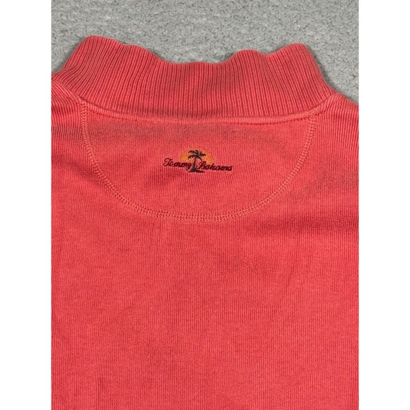 Tommy Bahama Women's Coral Quarter Zip Sweatshirt & Capri Jogger Set Size L - Picture 6 of 8